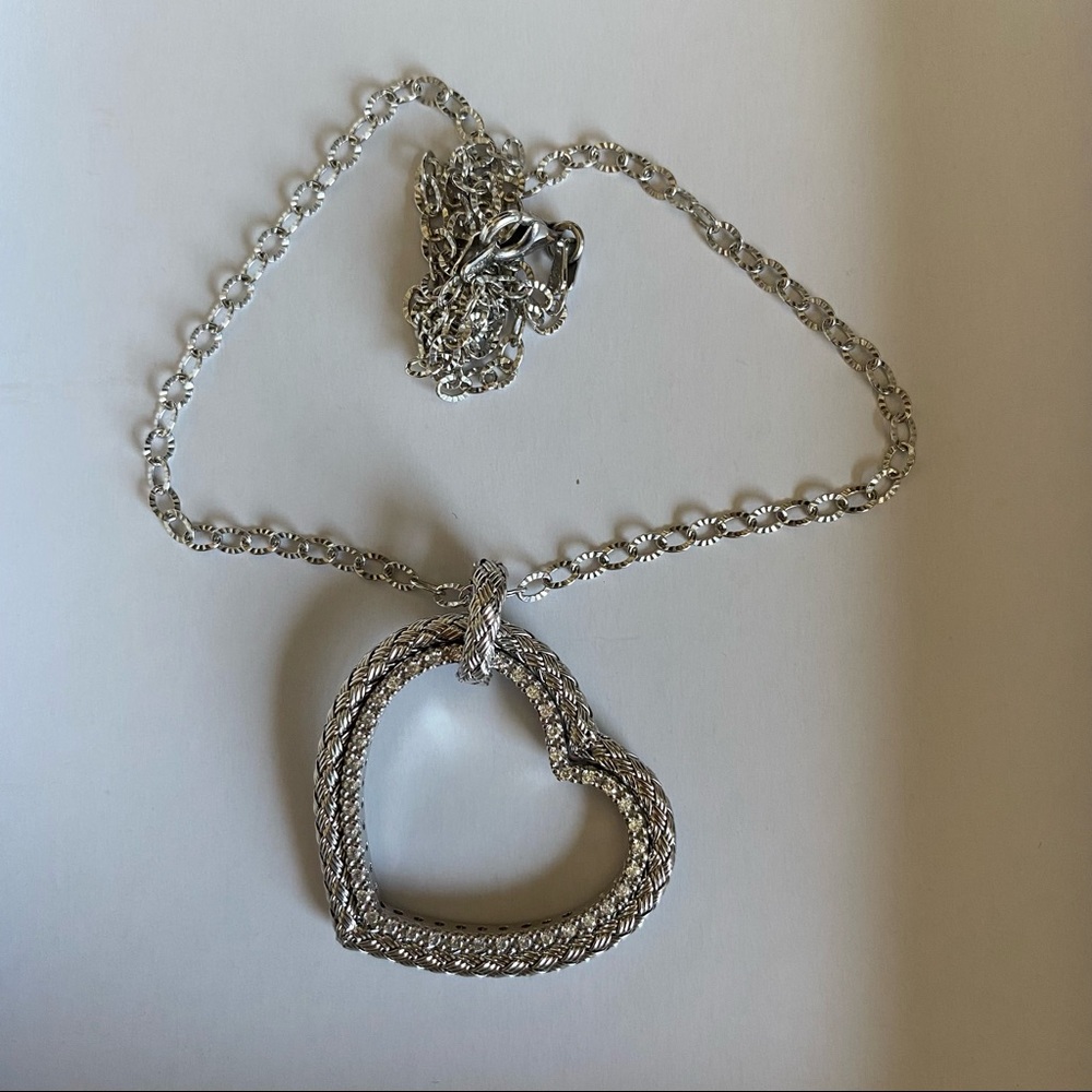 Sterling Silver Heart Necklace